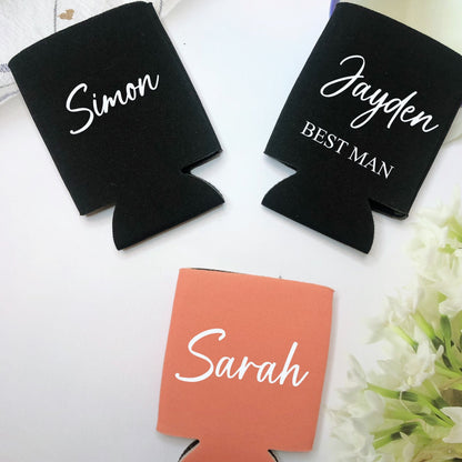 Stubby Holder for Groomsman/Bridesmaid