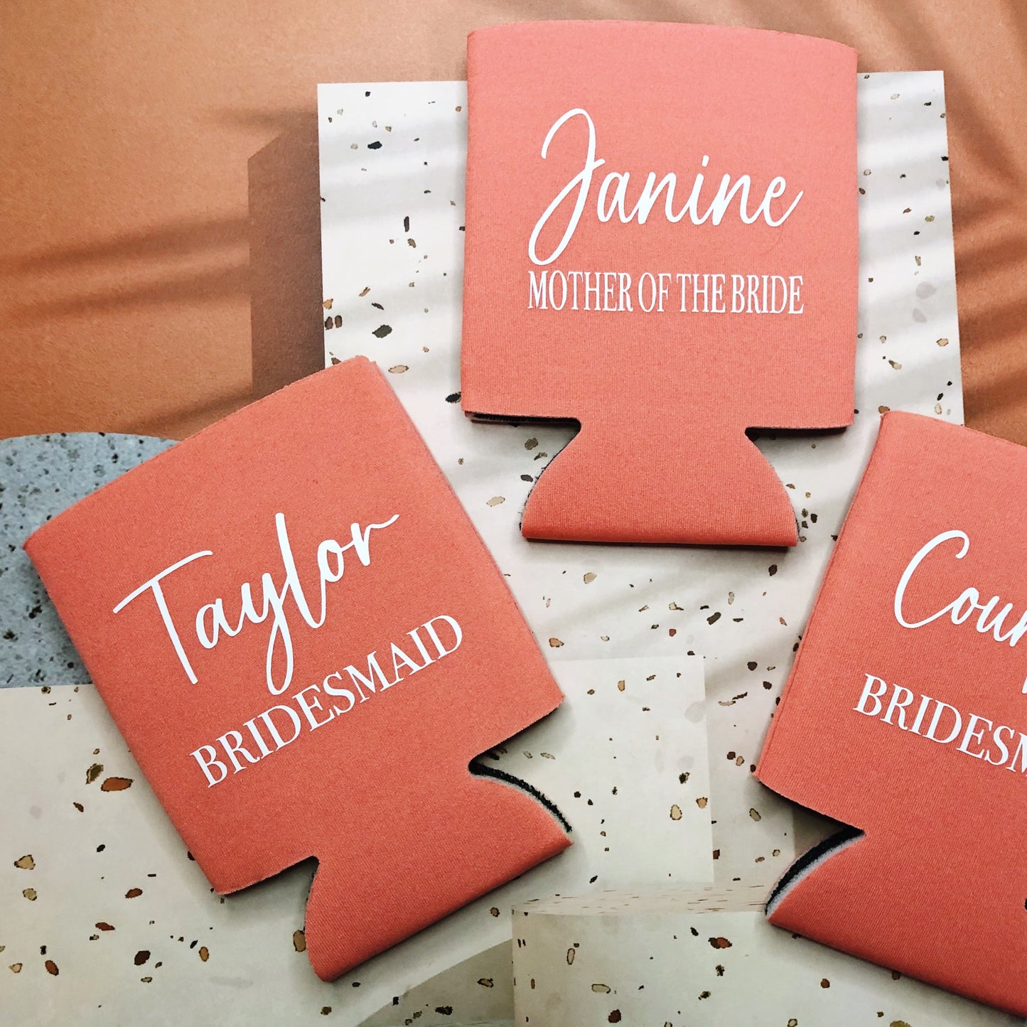 Stubby Holder for Groomsman/Bridesmaid
