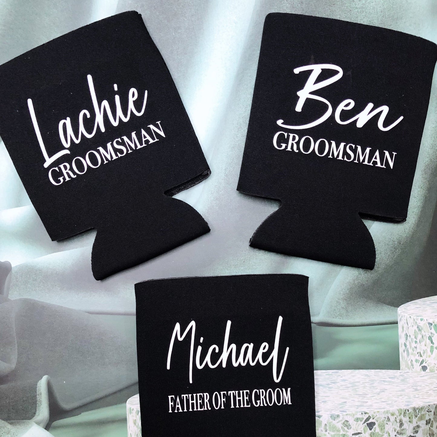 Stubby Holder for Groomsman/Bridesmaid