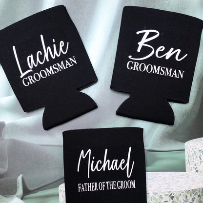 Stubby Holder for Groomsman/Bridesmaid
