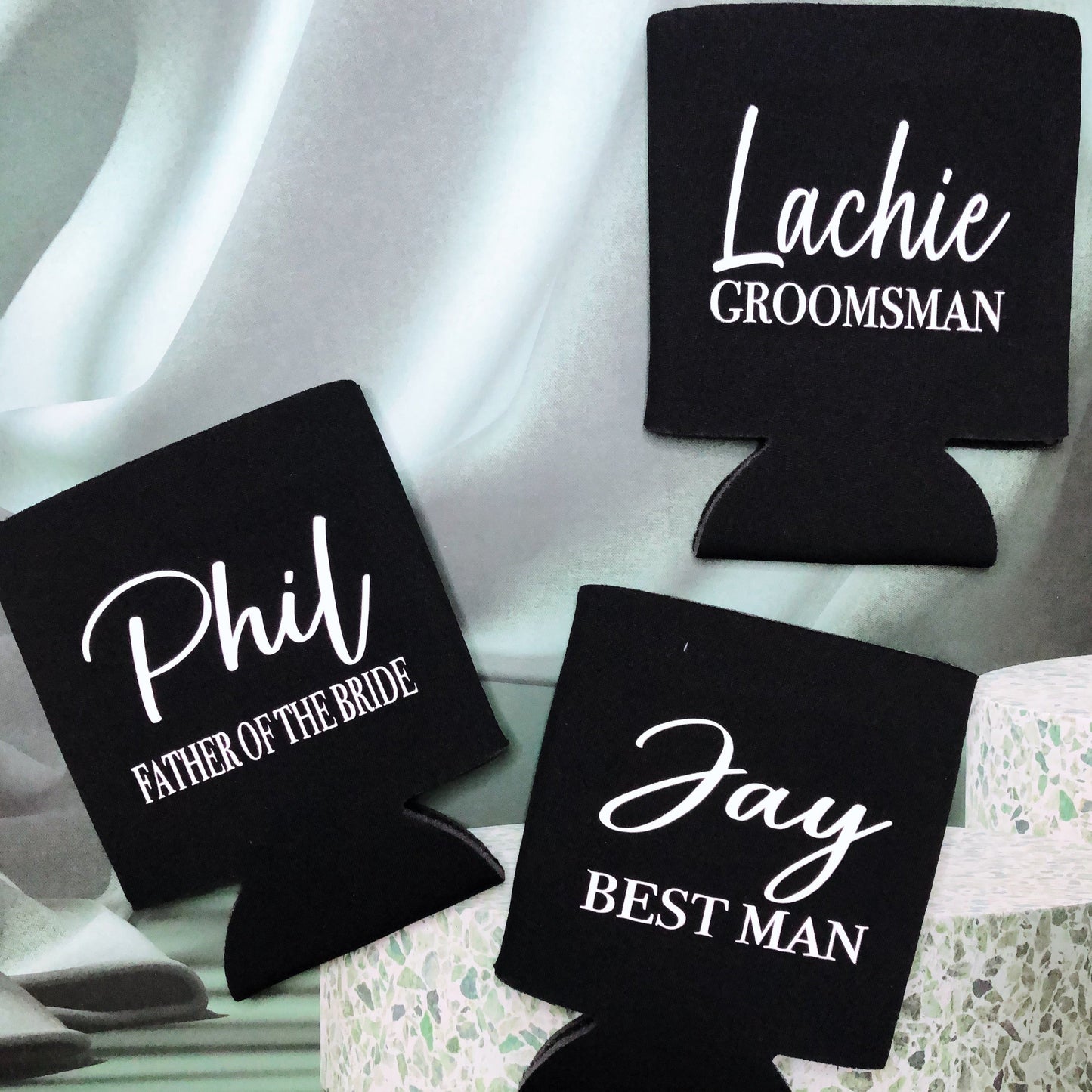 Stubby Holder for Groomsman/Bridesmaid