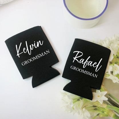 Stubby Holder for Groomsman/Bridesmaid