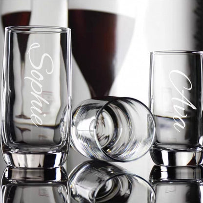 Personalised engraved Hiball Glasses