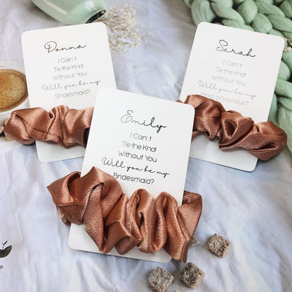 Scrunchies with Card