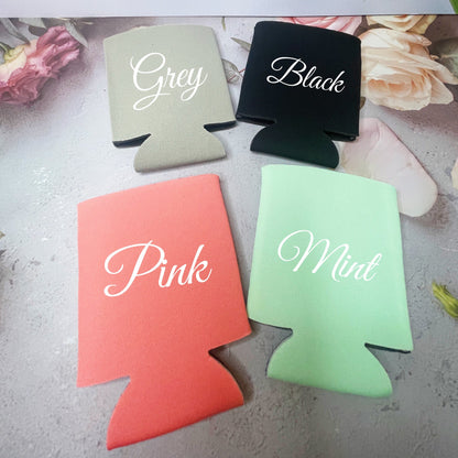 Stubby Holder for Groomsman/Bridesmaid