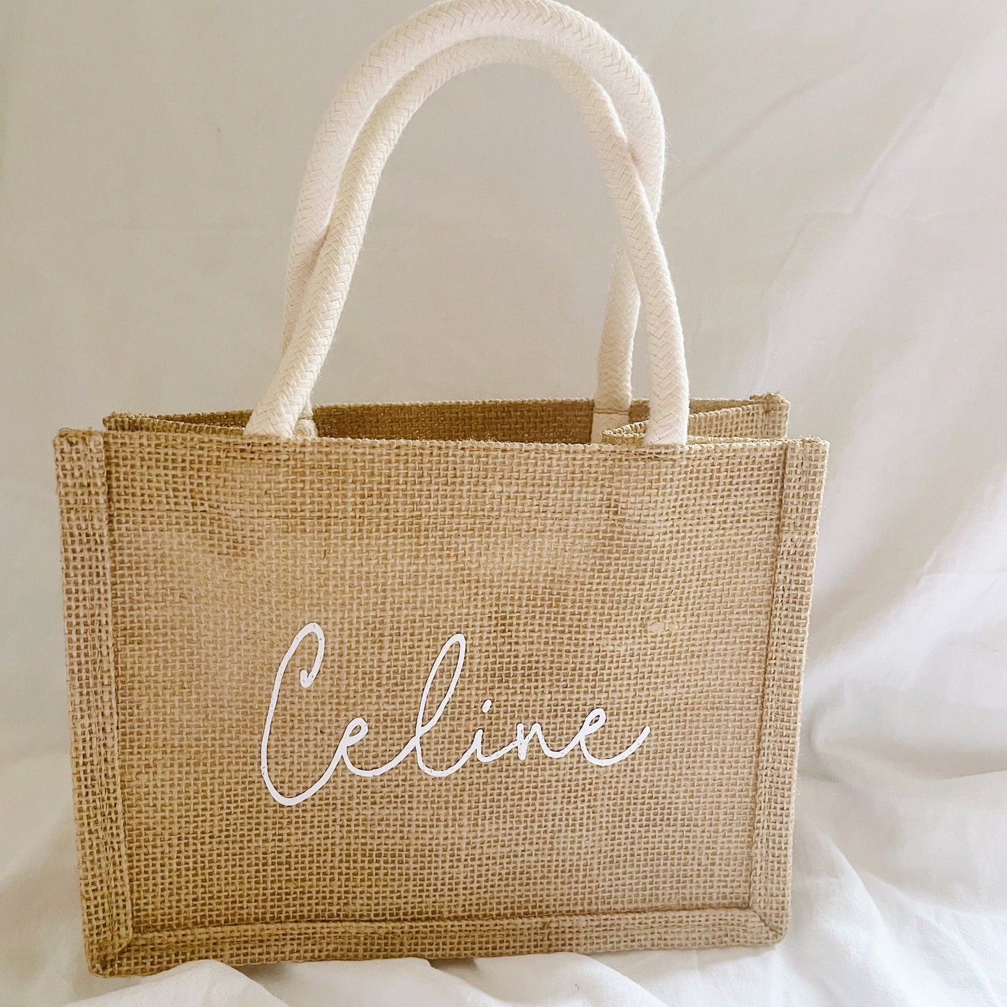 Personalised Burlap Jute Bag
