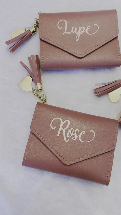 Personalised Trifold Wallet with Name