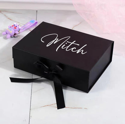 Black Ribbon Gift Box -1