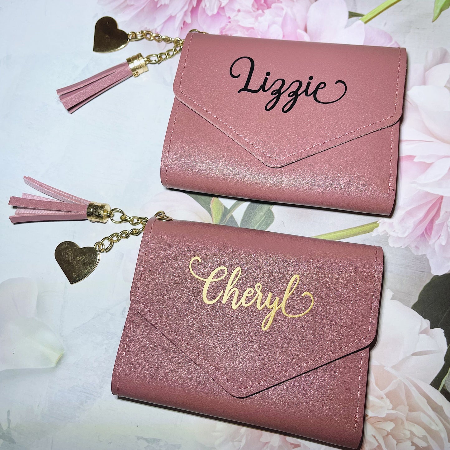 Personalised Trifold Wallet with Name 1