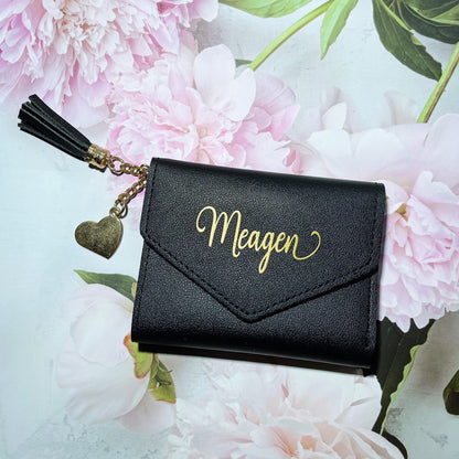 Personalised Trifold Wallet with Name 2