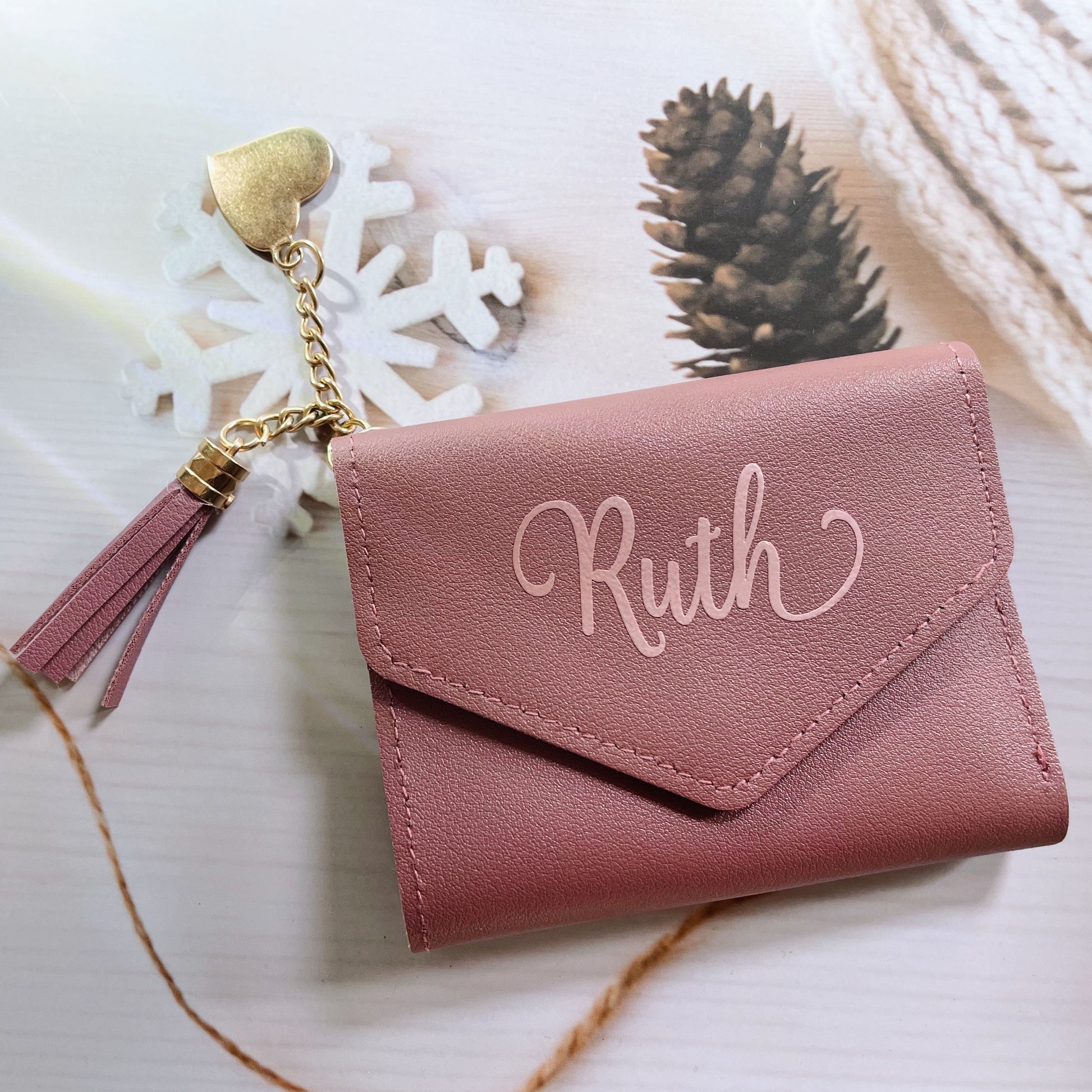 Personalised Trifold Wallet with Name