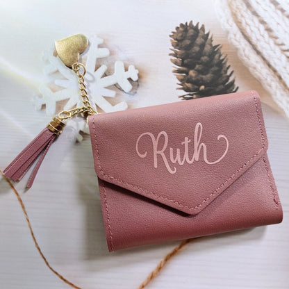 Personalised Trifold Wallet with Name